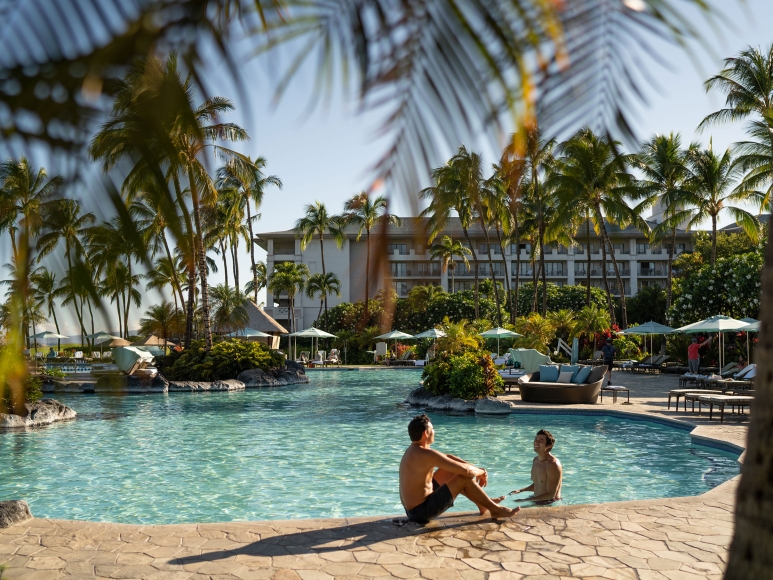 Poolside