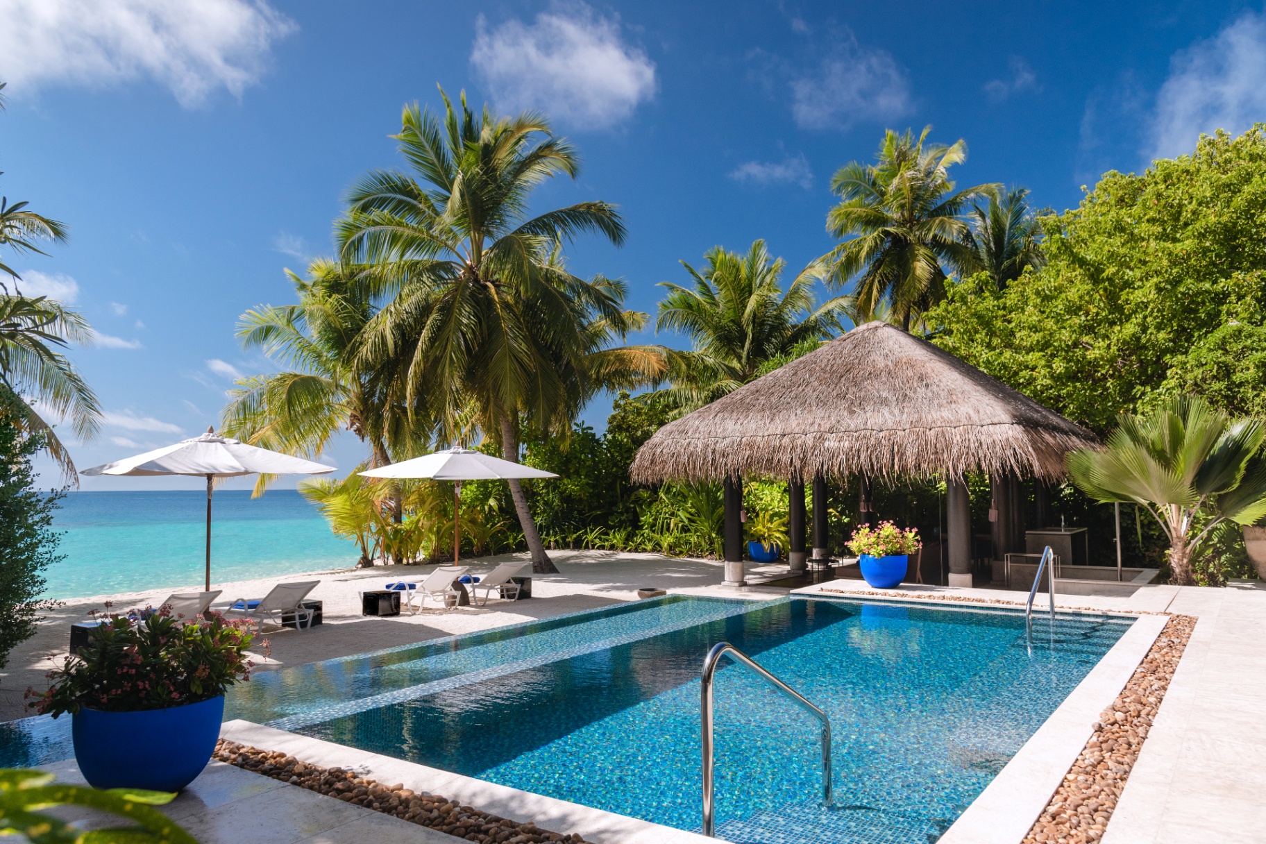 Beach Pool House — Pool Terrace