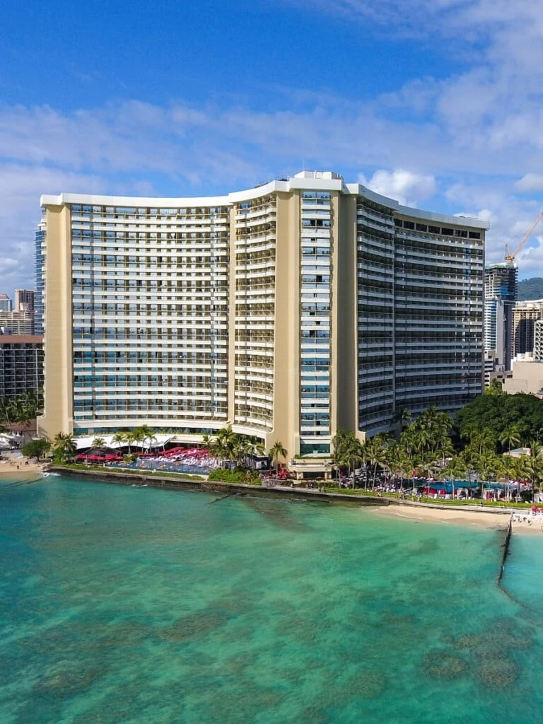 Sheraton Waikiki Beach Resort luxury hotel