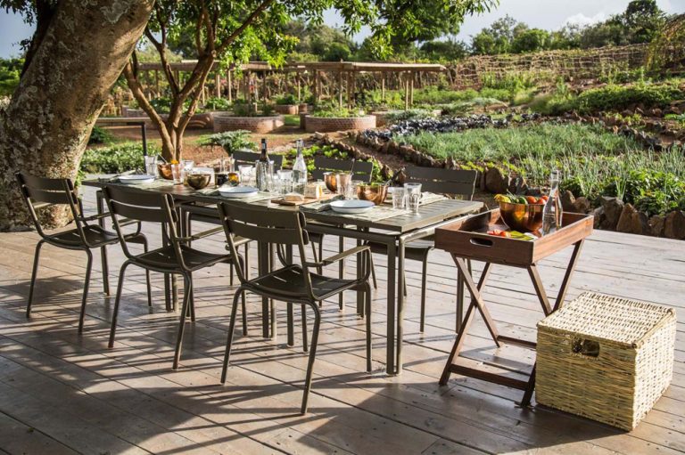 Lunch in the Shamba