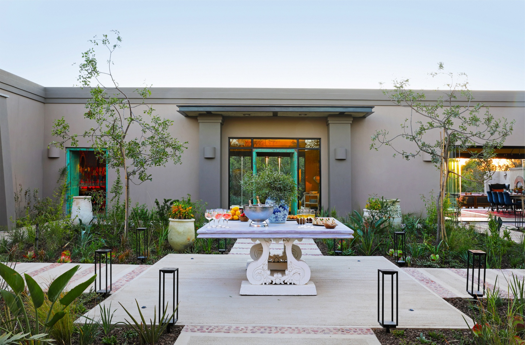 Africa House — Garden Table