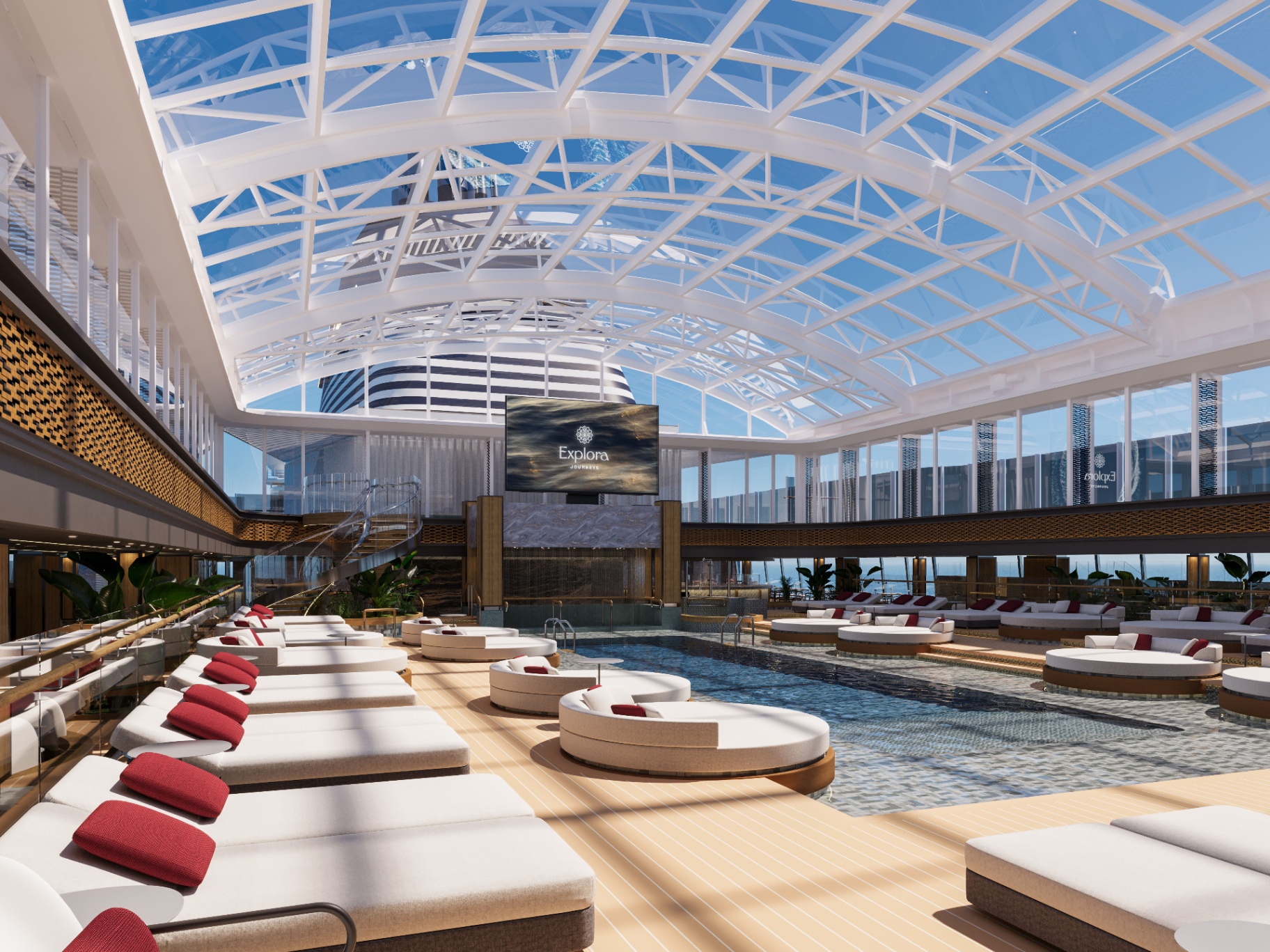 EXPLORA III — The Conservatory Pool & Bar