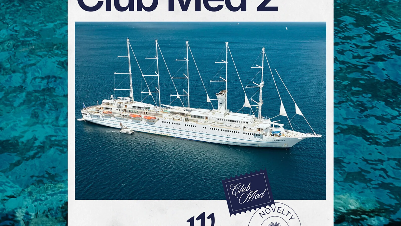 Club Med 2 five-masted sailing yacht