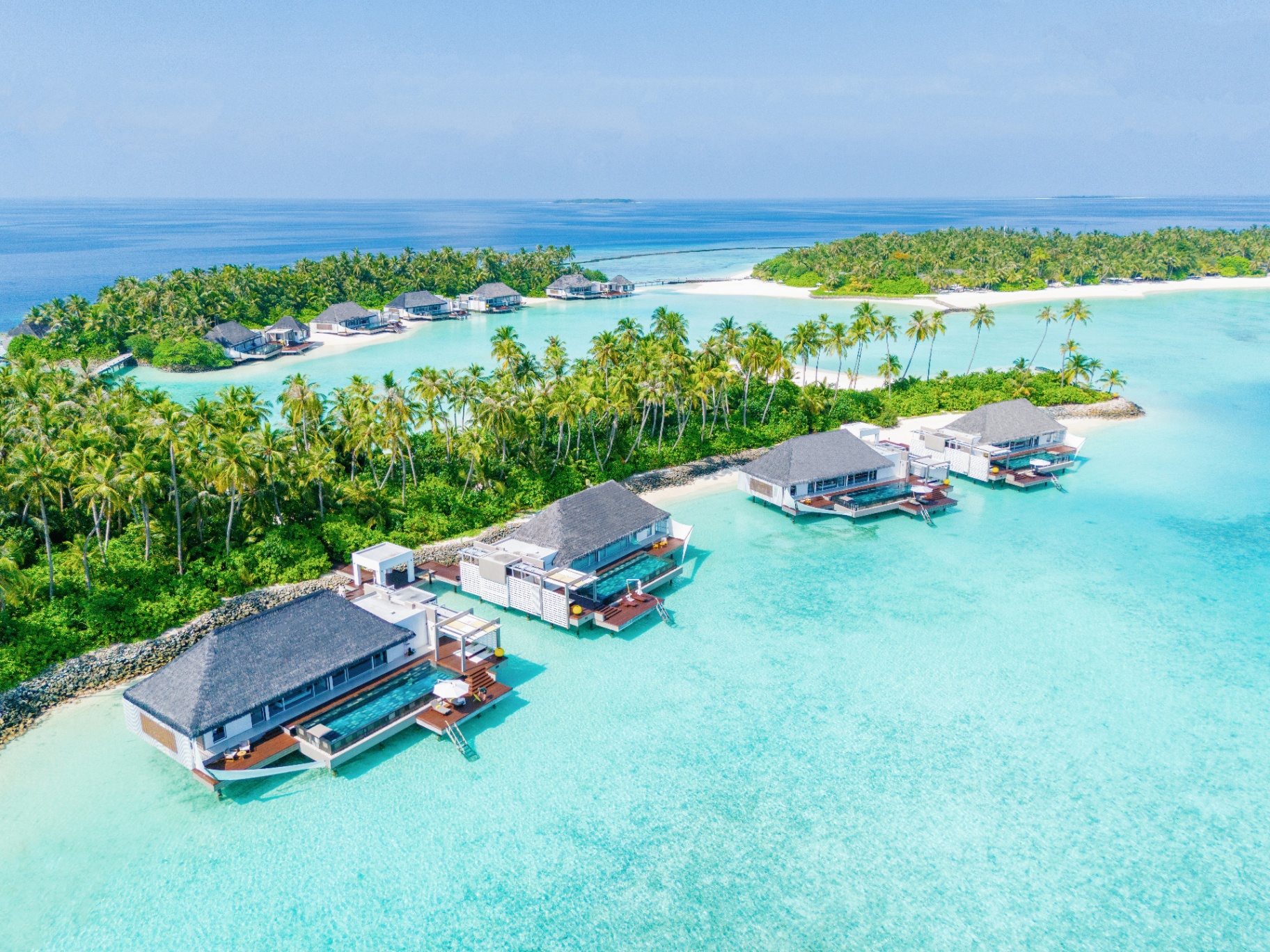Lagoon Villas from Above