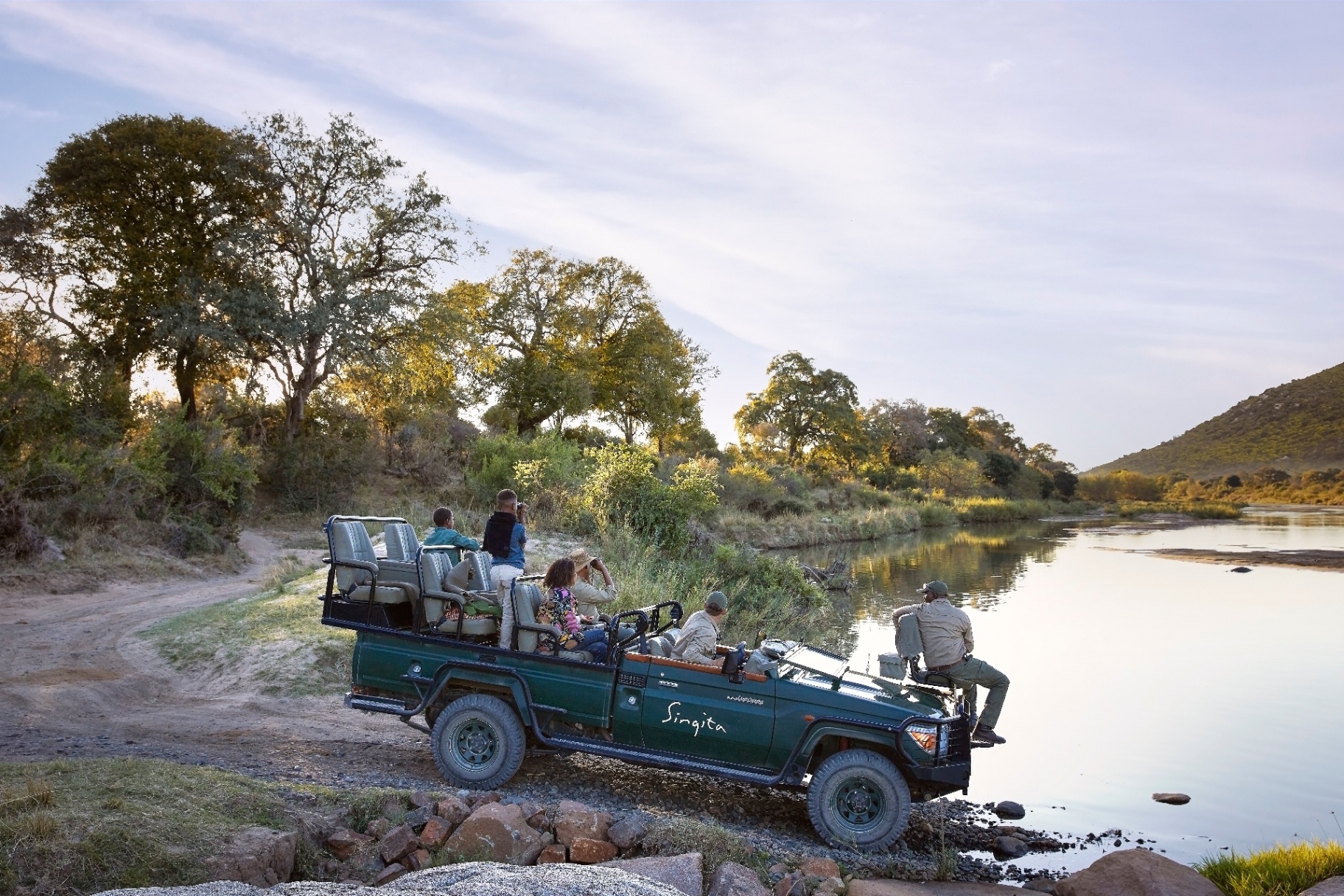 Game Drive on the Sand River