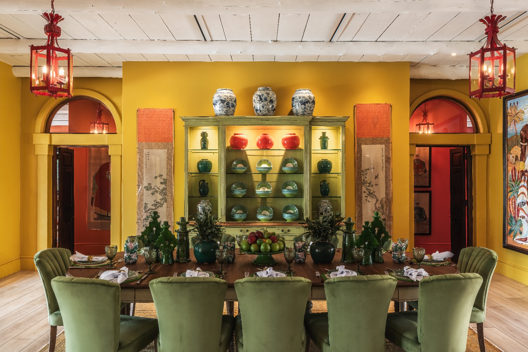 Africa House — Dining Room