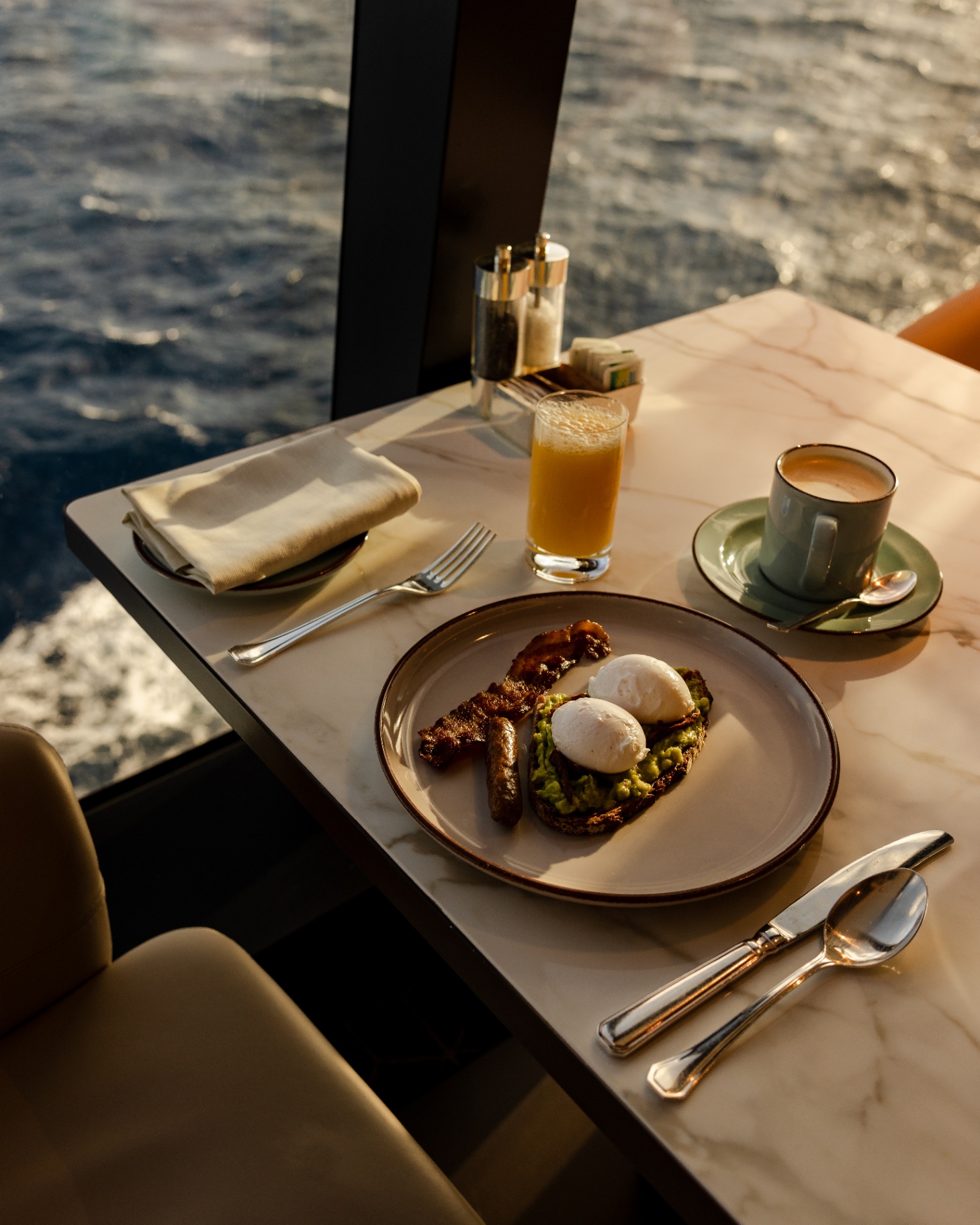 EXPLORA I — In-Suite Breakfast at Sea