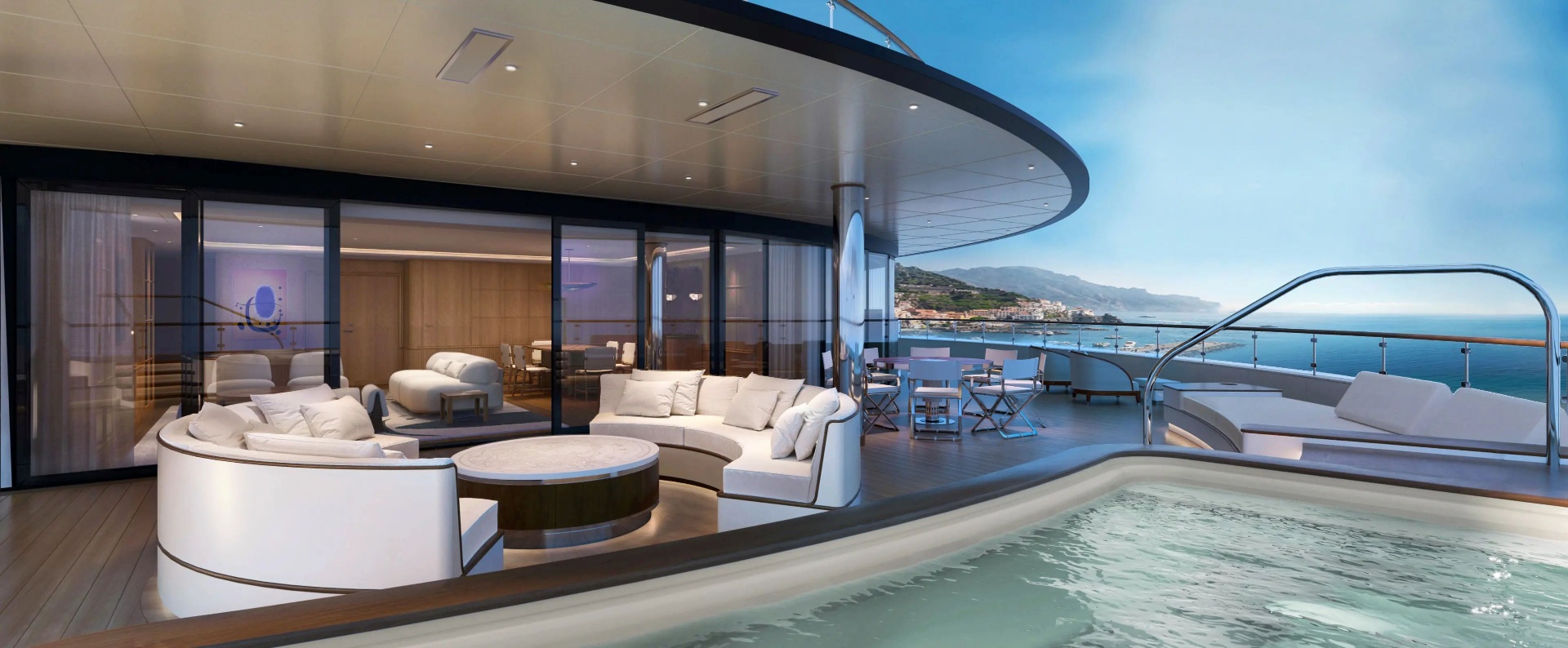Four Seasons I — Owner's Suite Terrace & Plunge Pool
