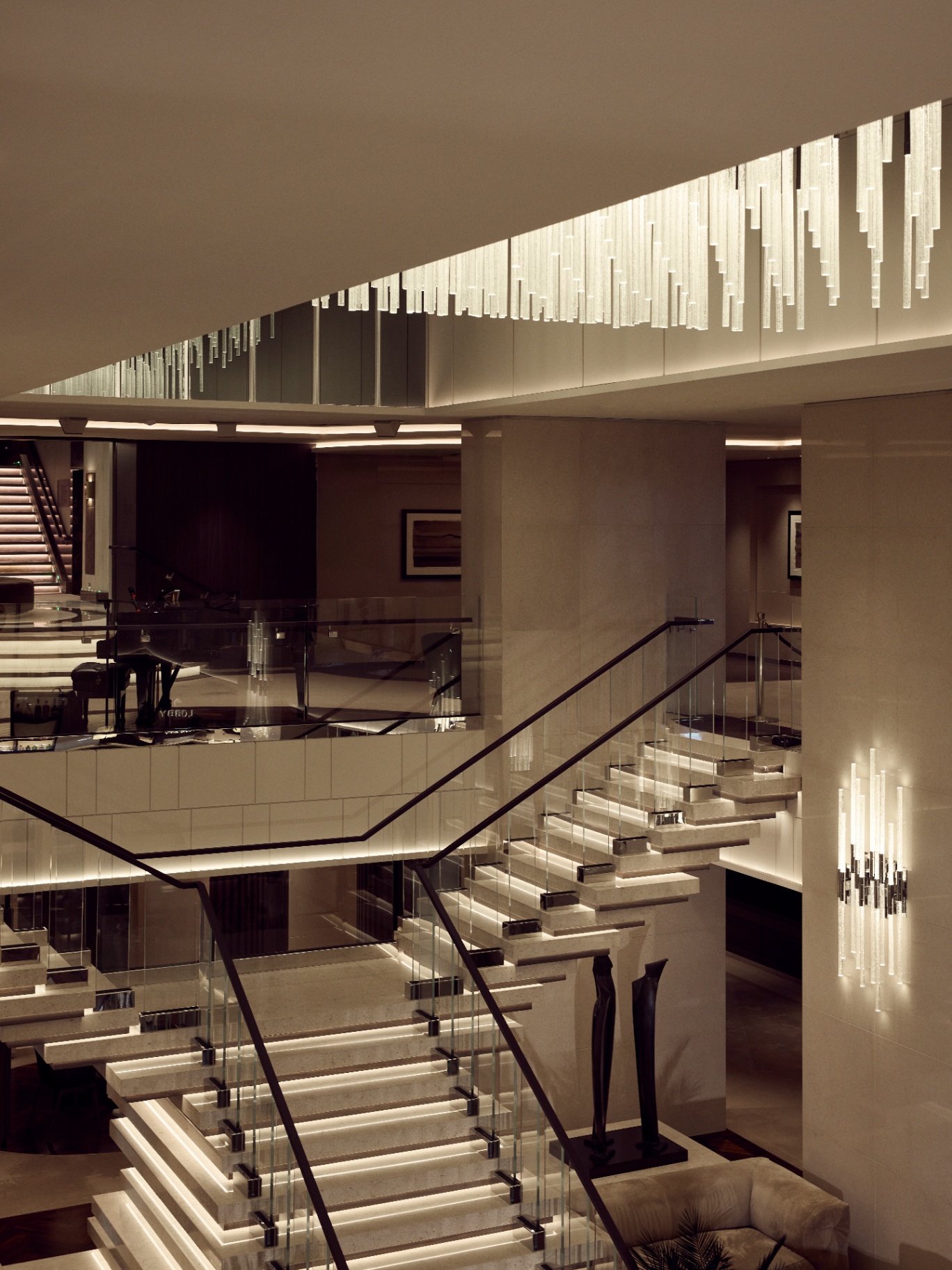EXPLORA I — Lobby Staircase