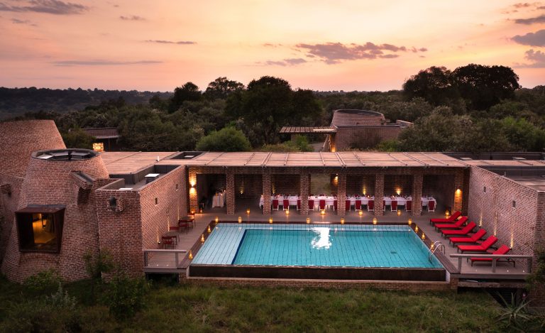 Pool at Dusk