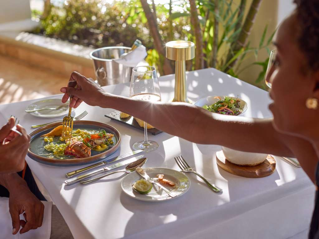 Dining at the Palm Terrace