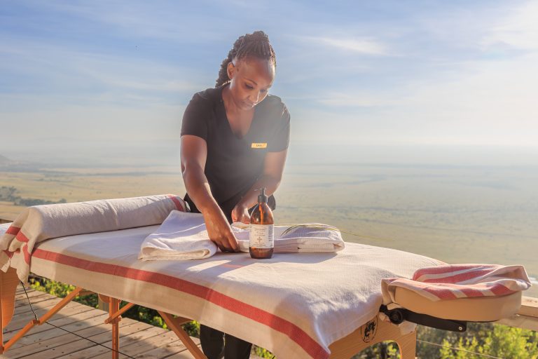 Massage with a View