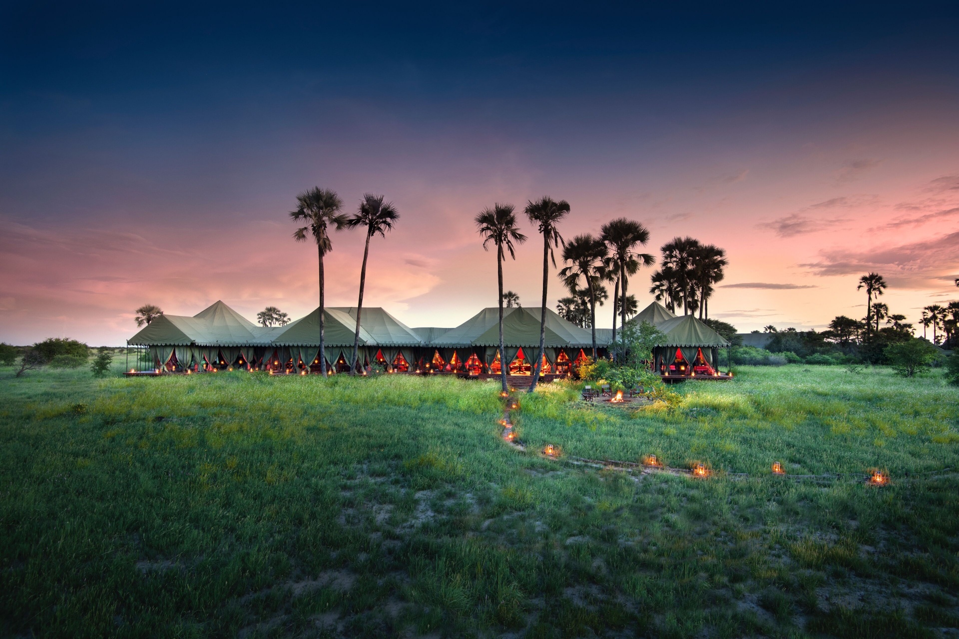 Jack's Camp — luxury safari lodge in Makgadikgadi Pans