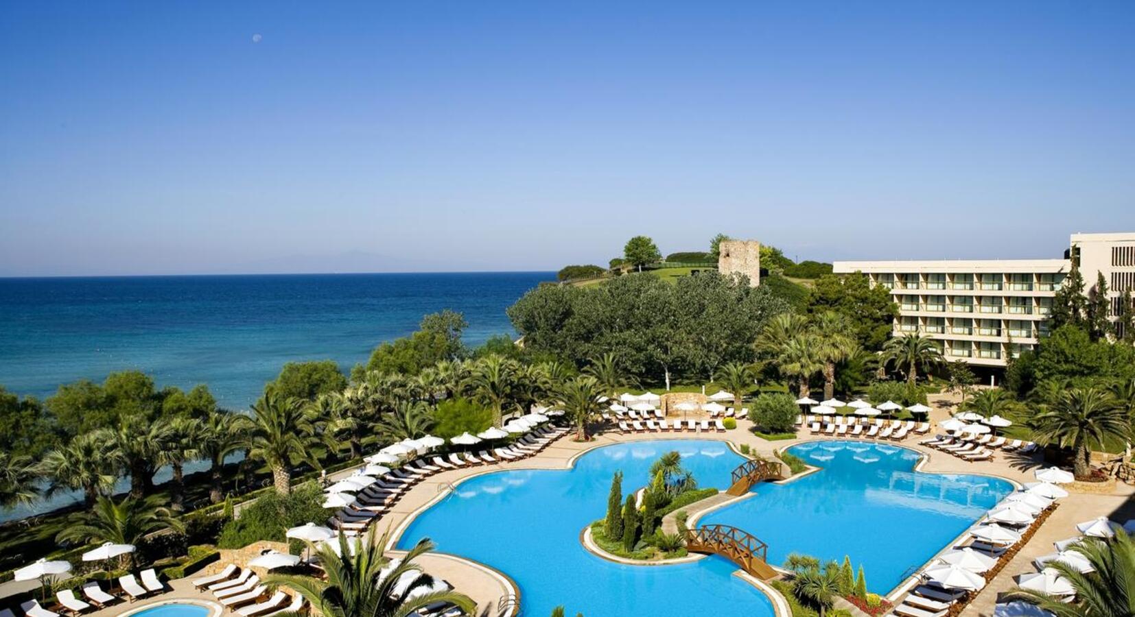 Sani Beach — Sani Resorts luxury hotel