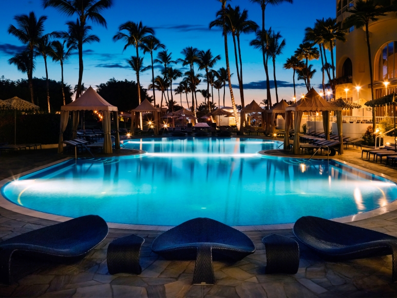The Pool by Night