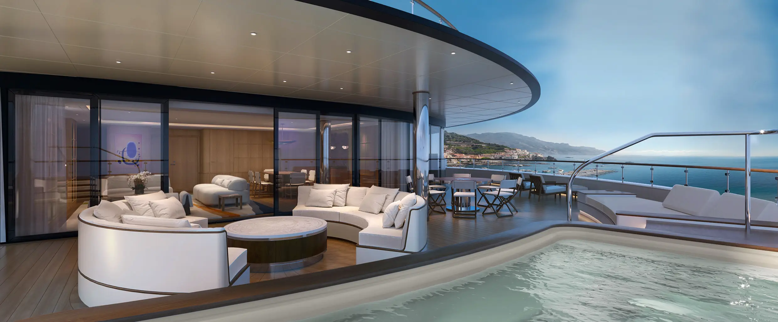 Four Seasons I — Saint-Tropez Master Suite Terrace