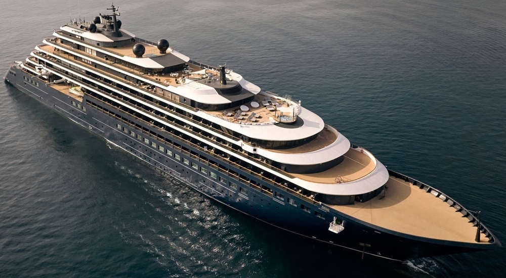 Ritz-Carlton Yacht Collection ship at sea