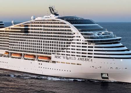 MSC World America cruise ship