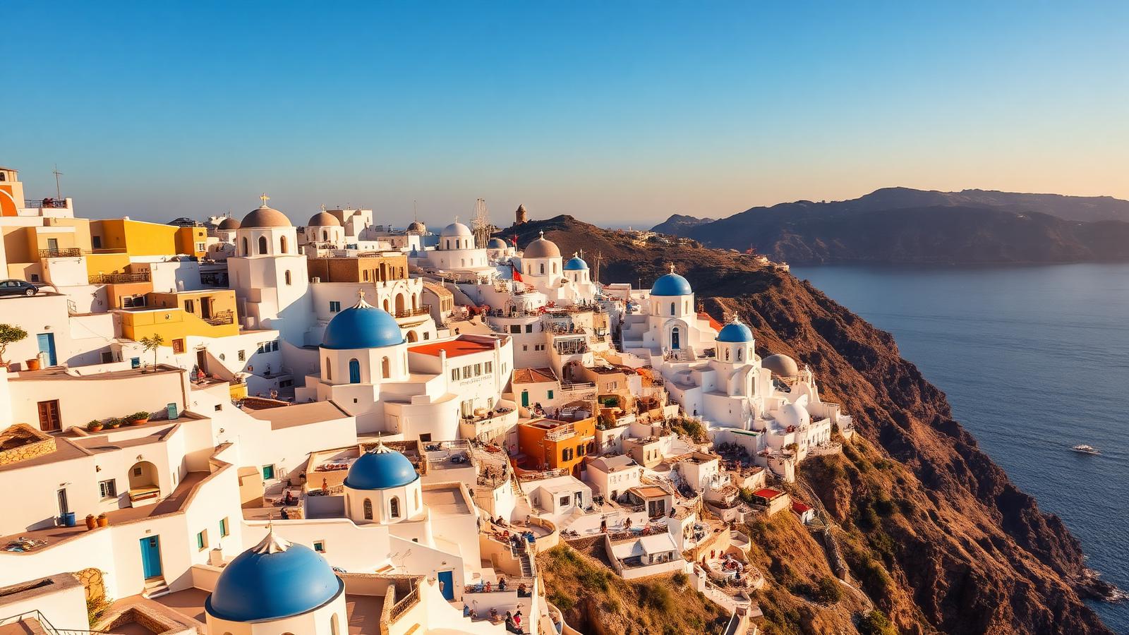 Santorini — Greece holiday area